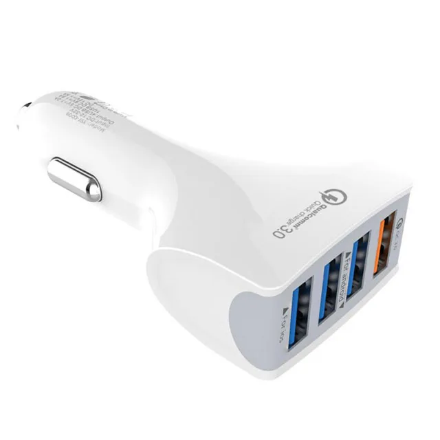 Быстрая зарядка 3,0 Автомобильное зарядное устройство USB C Питание PD порт 3.0A порт для iPhone X 8 7 Plus для samsung Galaxy A50 S9 S8 Note 8 9 - Тип штекера: White