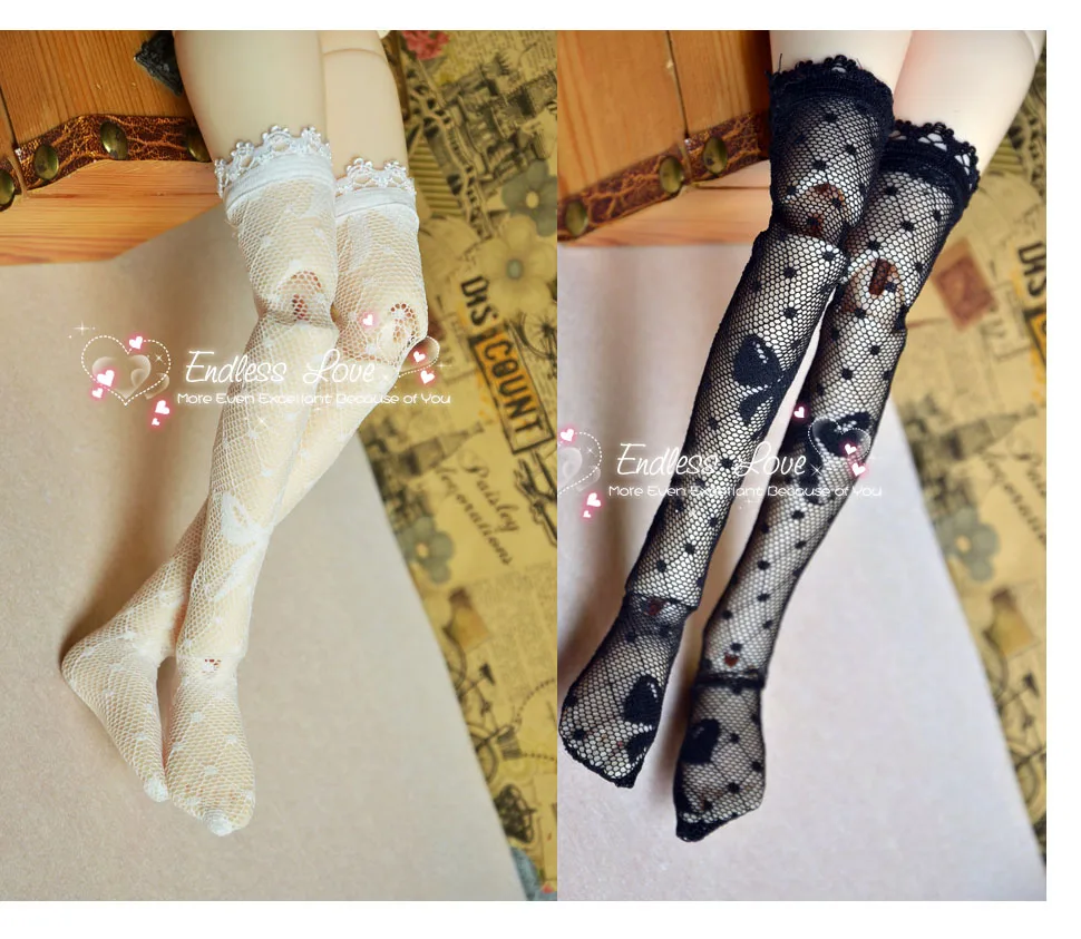 Сексуальный кружевной чулок с бантом для BJD 1/3 1/4 1/6 SD MSD YOSD аксессуары кукол SK6|dolls