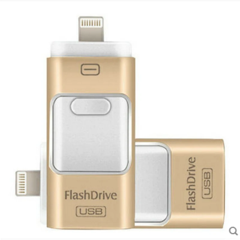 Новейший i Flash iFlash Drive HD u диск микро USB интерфейс 3 в 1 для Android/iPhone 8/6/X/6 Plus/7 iPad iPod/PC/MAC