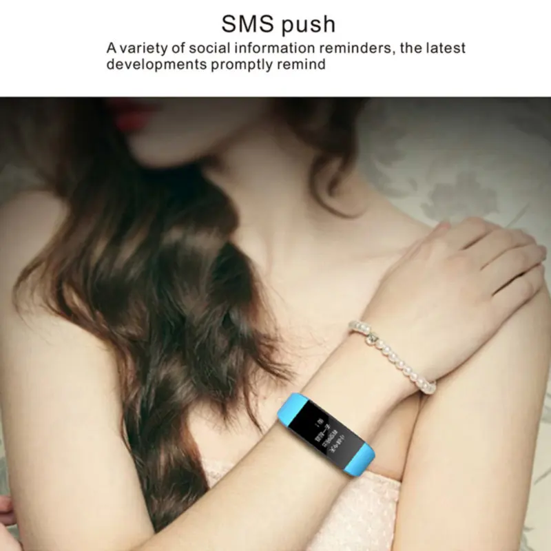 Фитнес трекер IP68 водонепроницаемый с пульсометром и тонометром|Смарт-браслеты| |