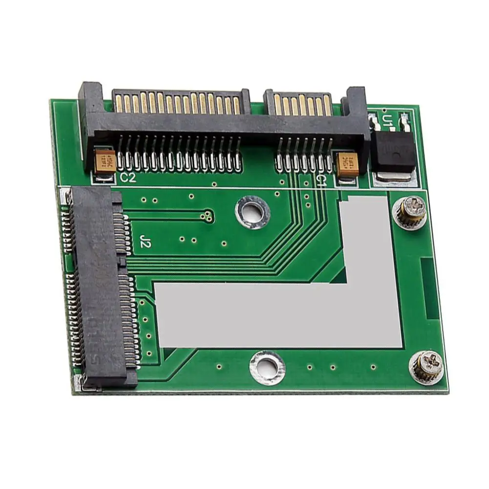 Новое поступление 6Gps mSATA Mini PCI Express SSD до 2 5 дюймов SATA3 адаптер карта конвертер