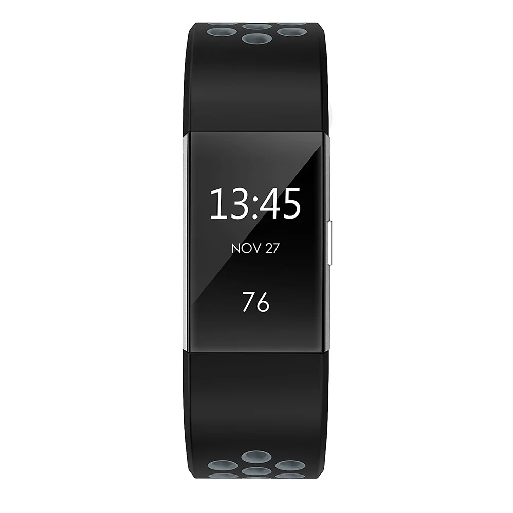 Цветной браслет для Fitbit Charge 2, спортивный силиконовый ремешок на запястье для Fitbit Charge 2, умный Браслет, умные аксессуары