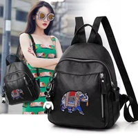 fashion simple woman backpack high quality youth pu backpacks for teenage girls female school shoulder bag backpack mochila
