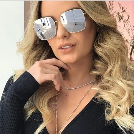 Солнцезащитные очки с квадратными линзами CCSPACE для мужчин и женщин роскошные