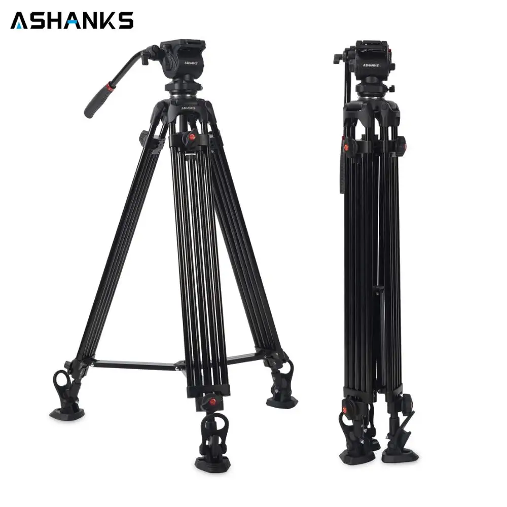 Штатив для камеры ASHANKS 190 см/74 8 дюйма DSLR студийной видеосъемки с жидкостной