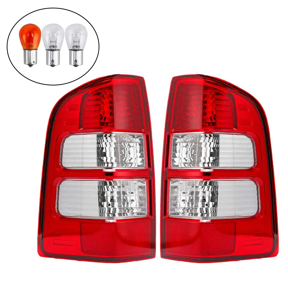 with bulbs Pair Автомобиль влево/вправо задний светильник в сборе тормозной фонарь с лампочками для Ford Ranger гром пикап 2006 2007 2008 2009 2010 2011 - Цвет: with bulbs Pair