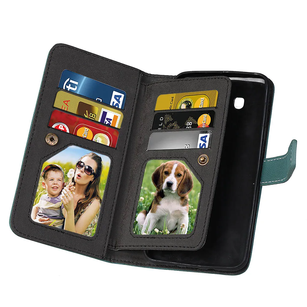 For Funda Samsung Galaxy J7 2016 case cover for J72016 J710 J710F Leather Case j7 Wallet Magnet Flip 3D Stand Cover | Мобильные
