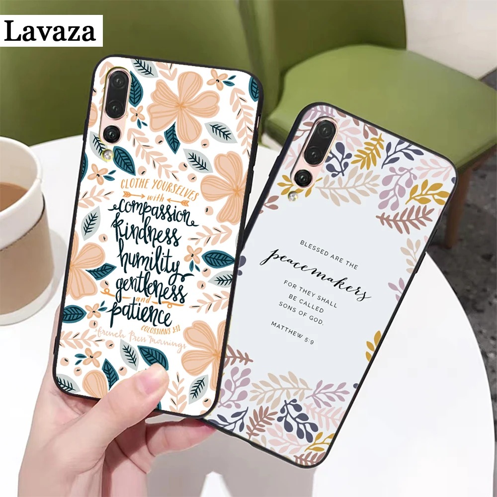 Силиконовый чехол Bible verse Jesus для Huawei P8 Lite 2015 2017 P9 2016 Mimi P10 P20 Pro P Smart Z 2019 P30 | Мобильные