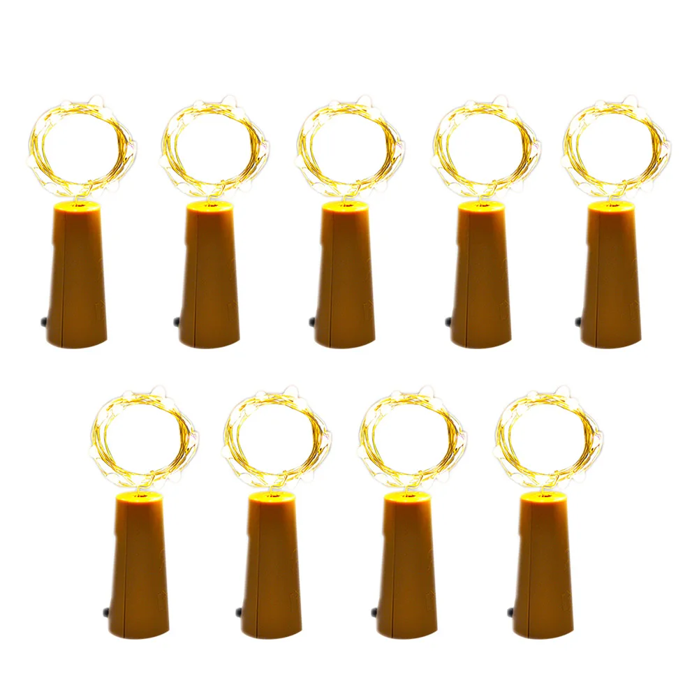 Новый 9 шт. инструмент для установки пробок в бутылки гирлянды 2 м/20 светодиодов