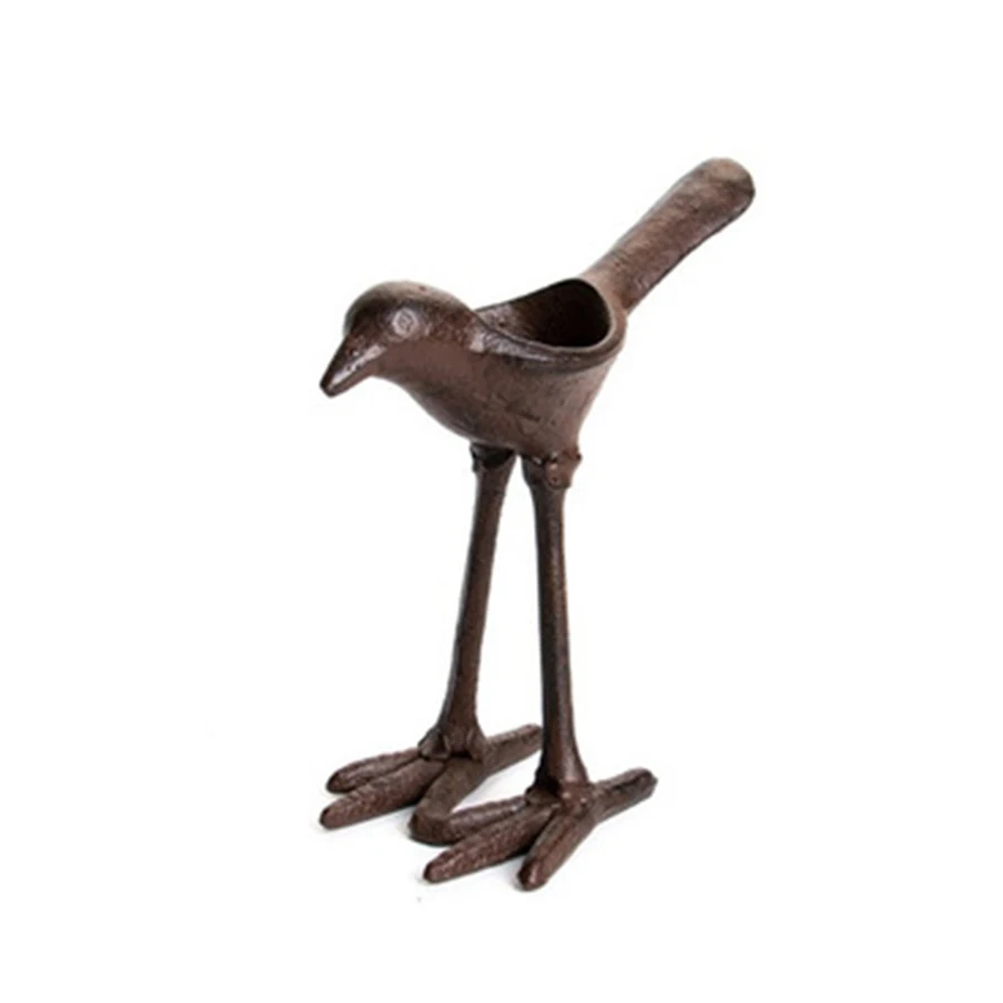 Винтажный креативный металлический фонарь стеклянный чайный светильник