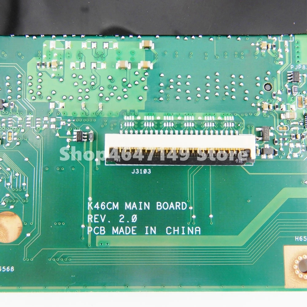 Материнская плата K46CM 987CPU GT635M/2G REV 2.0 ASUS A46C K46C K46CB материнская ноутбука 100%