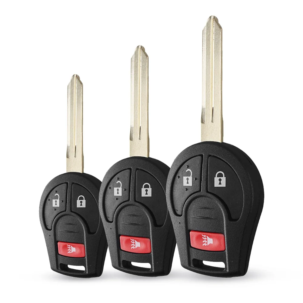 Чехол KEYYOU для Nissan Rogue Cube Juke Micra Qashqai Fob 2 + 1 3 кнопки запасной чехол автомобильного