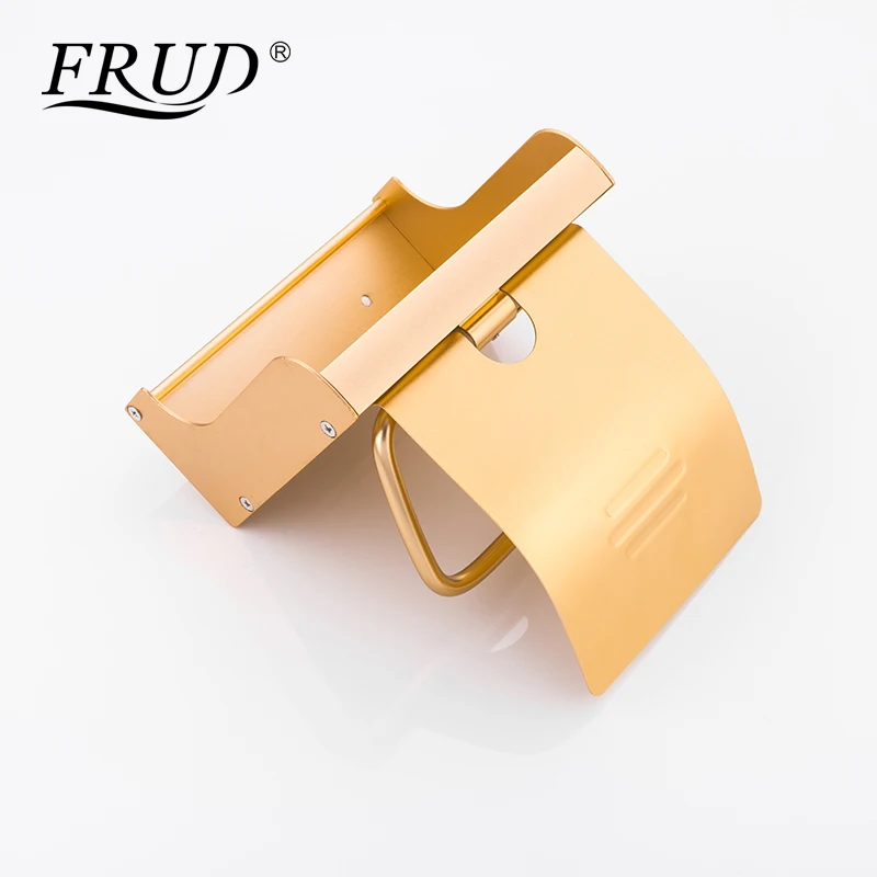 FRUD новые бумажные полотенца держатель для телефона с полкой ванной комнаты
