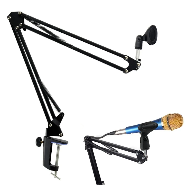 2015 New Broadcasting Studio Microphone Mic Stand Boom Scissor Suspension Arm Shock TK1051 | Microphones