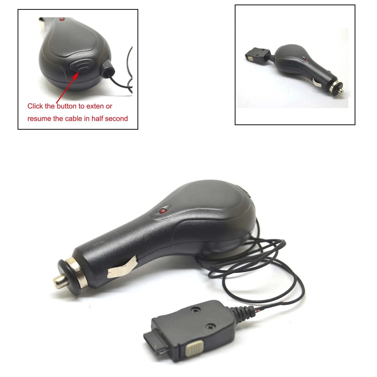 Автомобильное зарядное устройство для Samsung SCH & SGH D500 D508 D518 D600 D608 D710 E100 E105 E108 E300 E308 E310