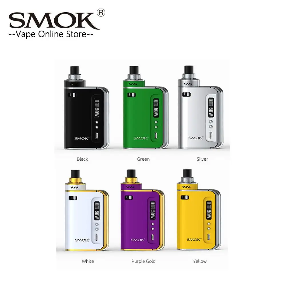 Распродажа! Оригинальный Smok OSUB One Kit All-in-One 50 Вт Osub one Box MOD с батареей 2200 мАч и 2 мл