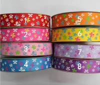 10mm butterfly printed grosgrain ribbon rope50ydsroll jewelry accessories hairbow wedding party decoration gift packing cord