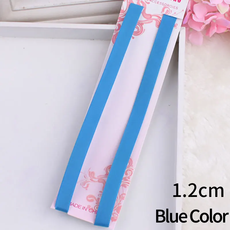 1.2cm Blue Color 1,2 см Разноцветные сексуальные ремни для бюстгальтера, сексуальные крючки, нижнее белье, аксессуары, эластичные скользящие плечевые ремни, регулируемые женские 1,5 см - Цвет: 1.2cm Blue Color