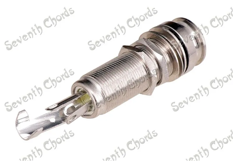 1 шт. Латунный цилиндрический наконечник с резьбой 1/4 &quot6 35 мм 3 наконечника гнездо