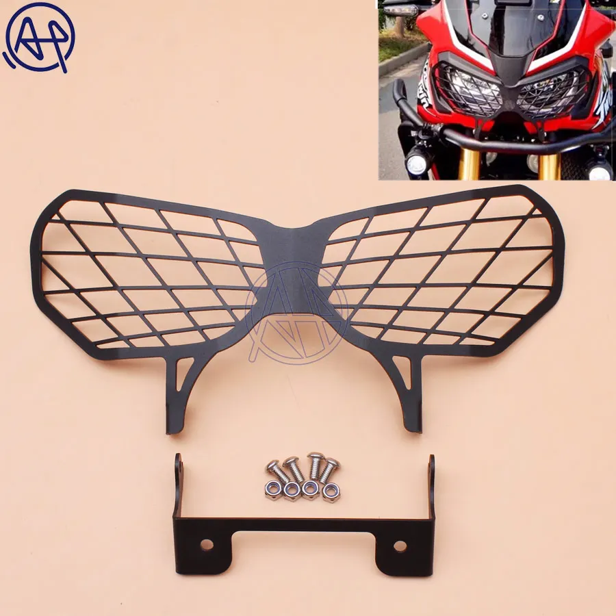 

For Honda CRF1000L CRF 1000L CRF1000 L Africa Twin Motorcycle modification Headlight Grille Guard Cover Protector