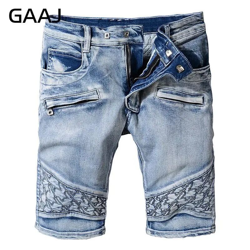 2019 мужские джинсовые шорты в сетку высокого качества известный дизайнер