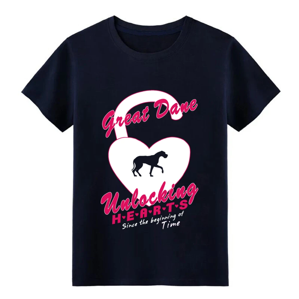 Men's Great Dane t shirt Printing cotton size S-3xl male Loose Casual Spring Novelty | Мужская одежда