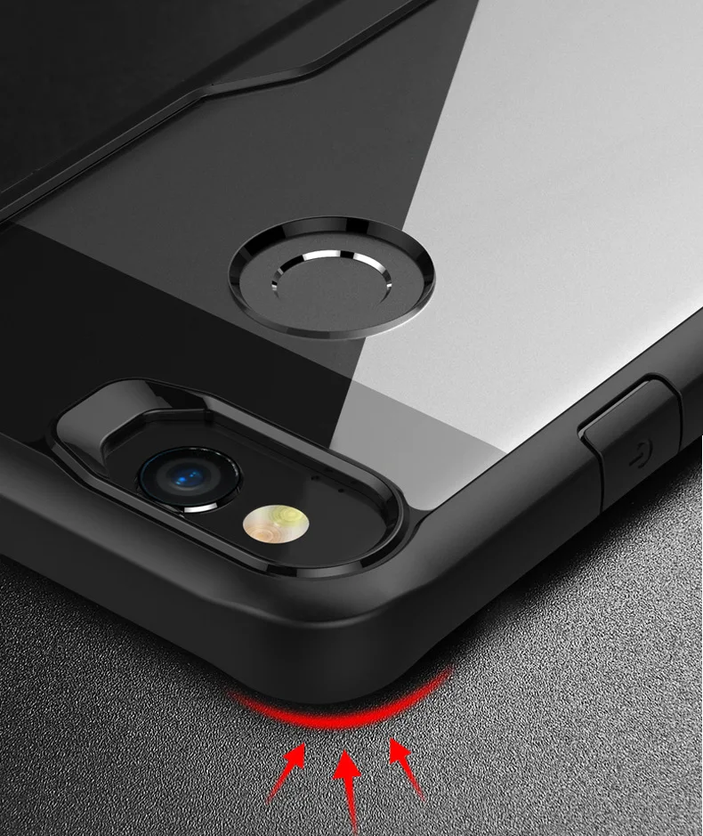 Сверхмощный бампер для Google Pixel 2 Чехол прозрачный щит Гибридный защита от падения защитный чехол для Google Pixel 2 XL чехол