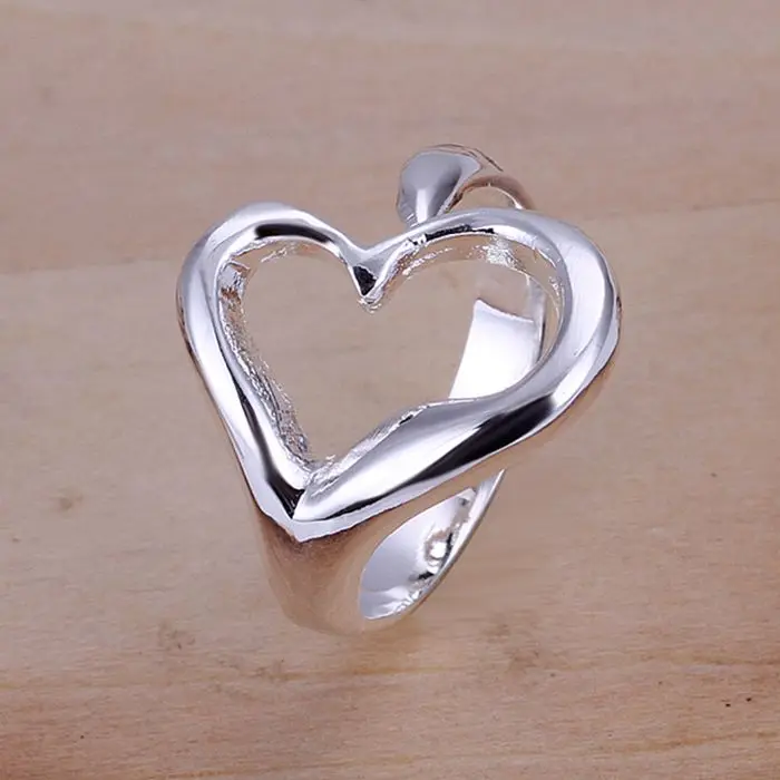 Бесплатная доставка посеребренные украшения 925-sterling-silver кольца мода ювелирных