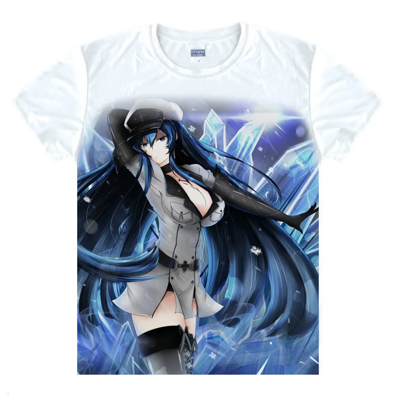 Style 5 Coolprint аниме рубашка Акаме ga футболки Kill мульти-стиль короткий рукав ночной рейд Акаме Slashes Косплей Motivs хентай рубашки - Цвет: Style 5