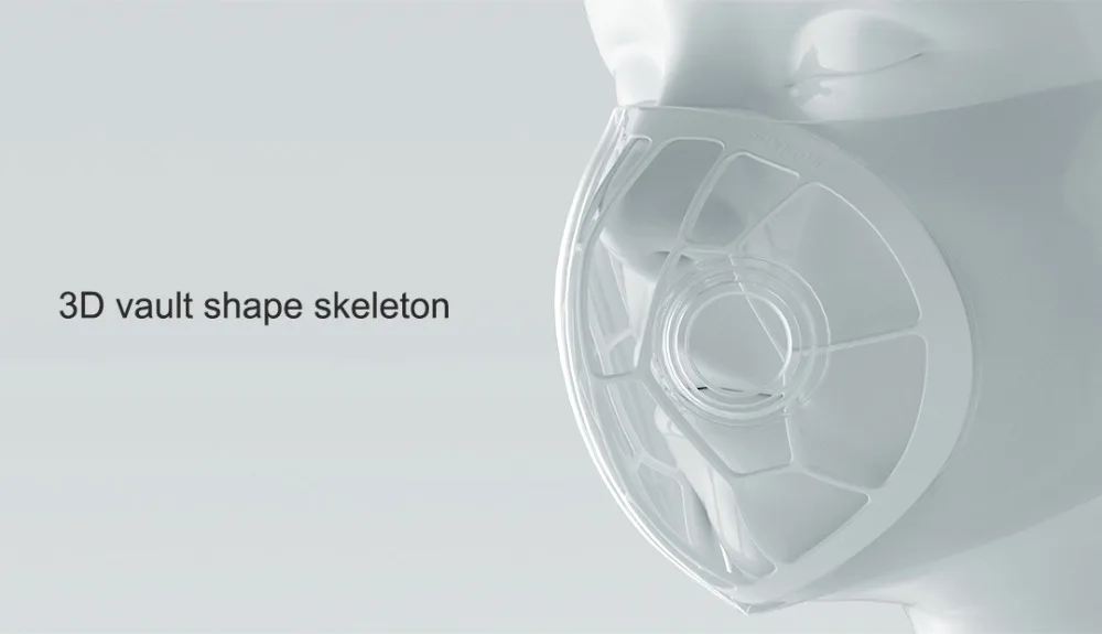 Xiaomi SmartMi Kid Mask, Детский Светильник, дышащая маска с защитой от дымки, мощная фильтрация, PM2.5, блокировка аллергенов, для друзей, 1 шт