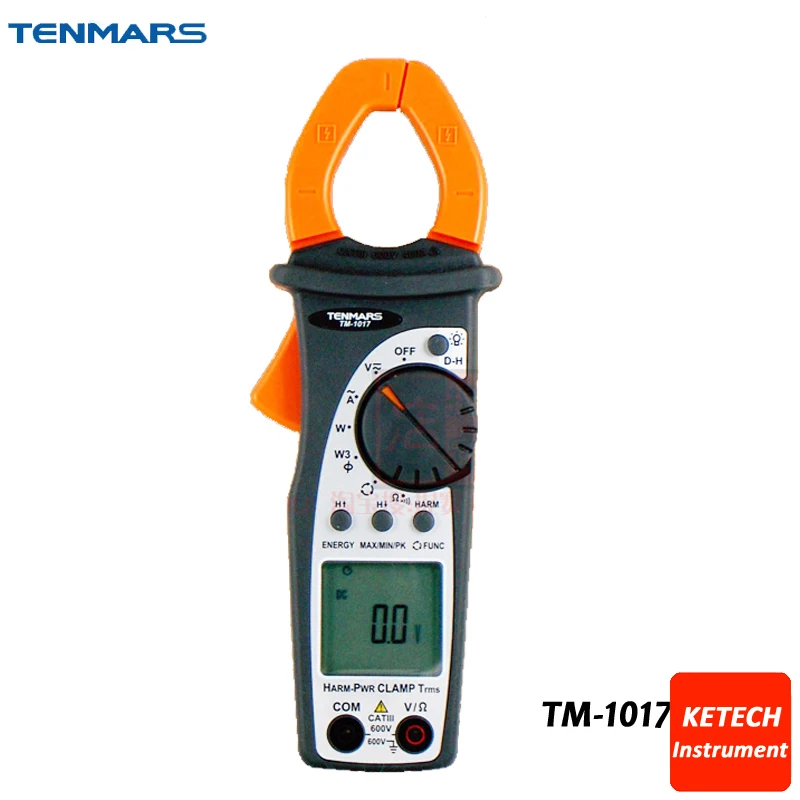Измеритель зажима мощности переменного тока CAT III 600 в а True RMS TM1017|power clamp|power clamp