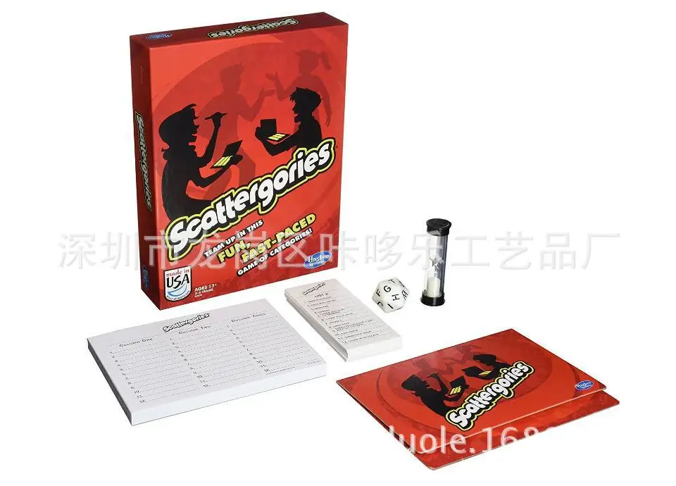 Scattergories настольная игра Scattergory пьянство Карта | Спорт и развлечения