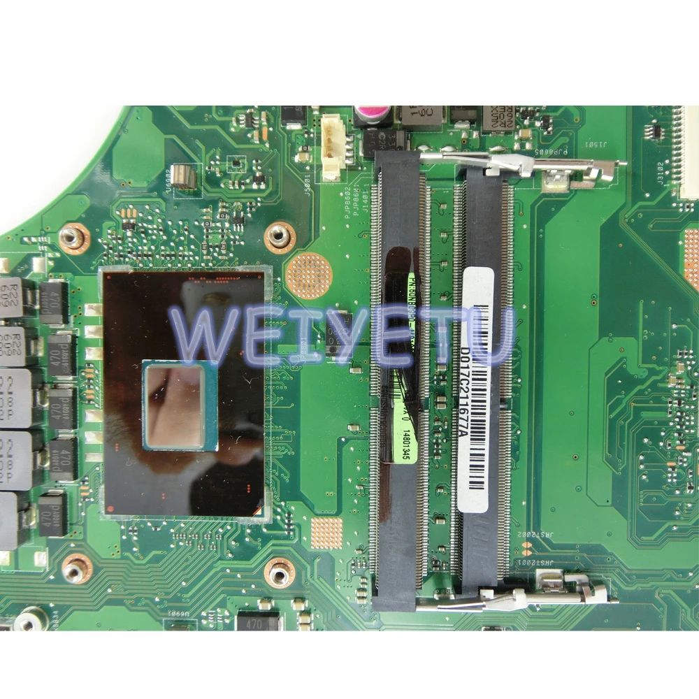 N552VX MB_0M I7 6700HQ Процессор GTX950M/2 ГБ может использоваться как ноутбук материнская