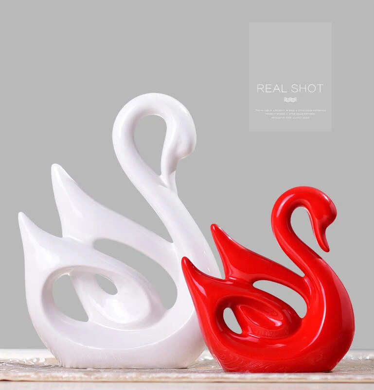 Скандинавские креативные керамические фигурки для дома украшение стола