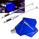 Рычаг сцепления тормоза мотоцикла, легкая кабельная система для SUZUKI DL650 DL1000 V-STROM 2002-2017 2010 2012 2013 2014 2015 2016