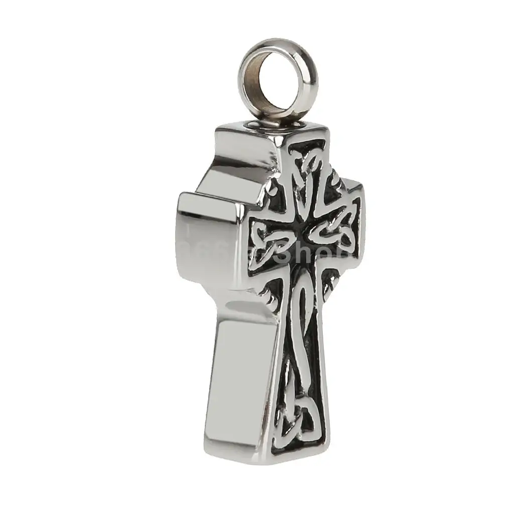 Крест Пепел Подвески Из Нержавеющей Стали Кремации Ювелирных Изделий Urn Keepsake