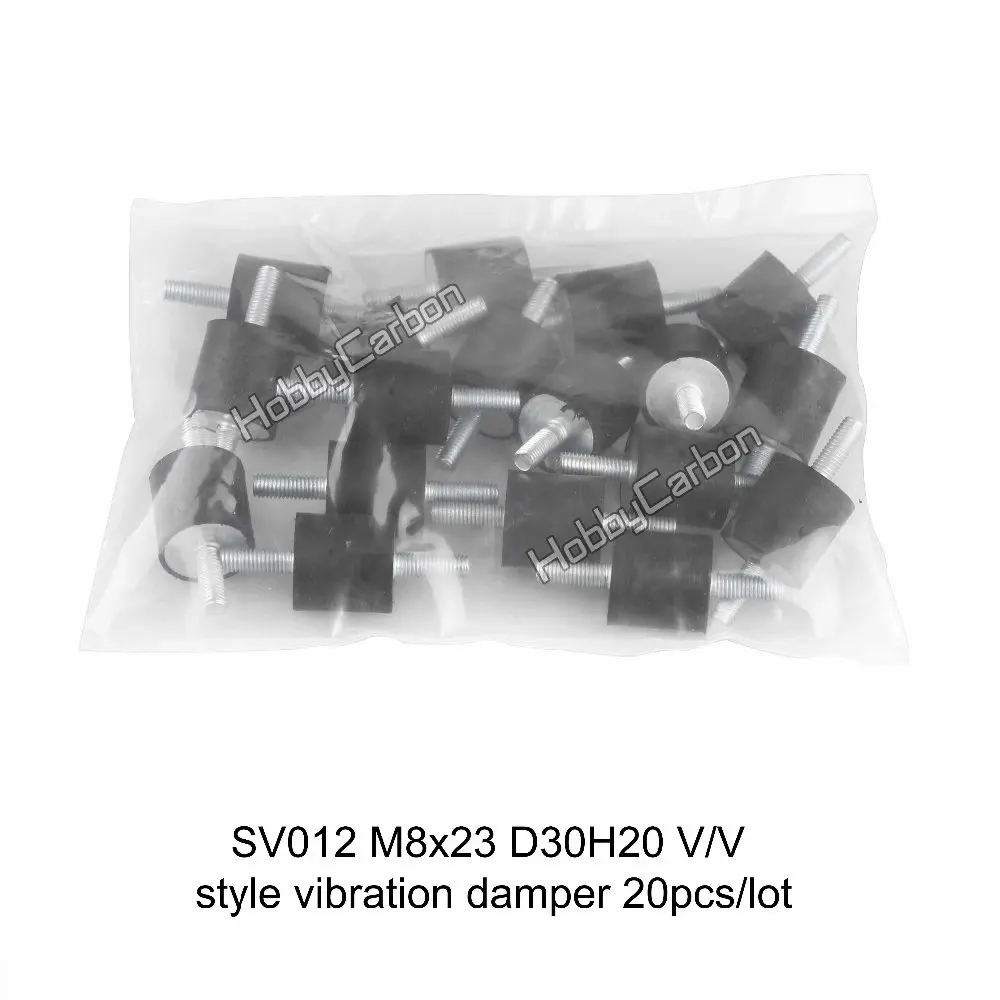 HOBBY CARBON SV012 20 шт./лот M8x23 D30H20 виброзаслонка штырь-штырь для крепления камеры по