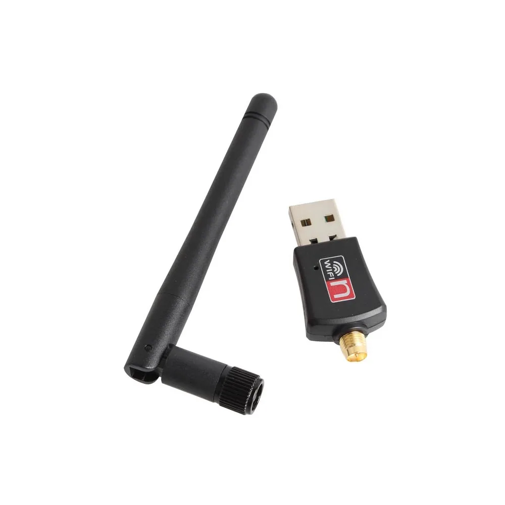 Беспроводной Wi-Fi адаптер 300 Мбит/с USB приемник 2 0 с дБи антенной сетевая карта Lan