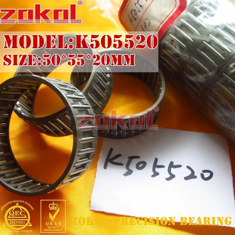 Радиальный игольчатый ролик ZOKOL K455325/455330 K505517/20/30 K505820/25/30/40 и игольчатые подшипники