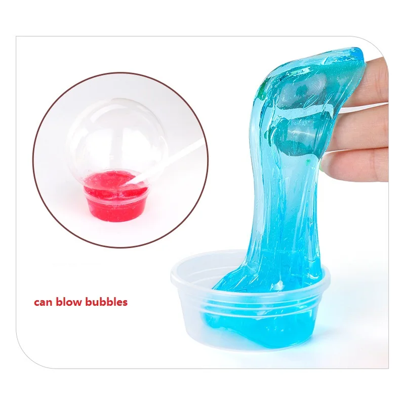 12/24/36 шт/Партия Красочные DIY пушистый Floam Slime глина, игрушка для снятия стресса, пластилиновые игрушки ручной Шпатлёвки кристаллический грунт игрушки подарок с коробка для хранения