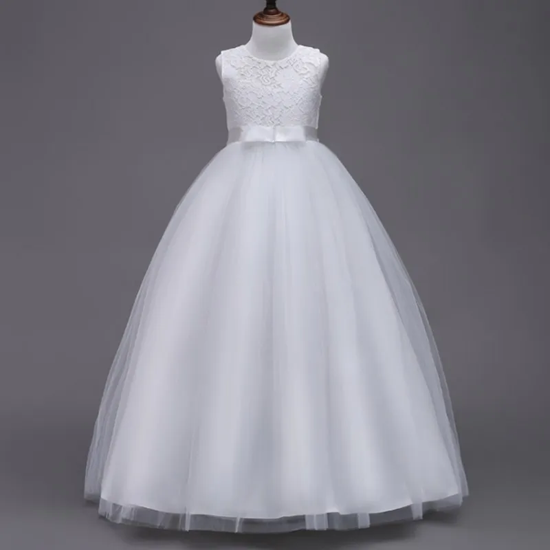 Высококачественные платья принцессы для маленьких девочек 3-16 лет на свадьбу