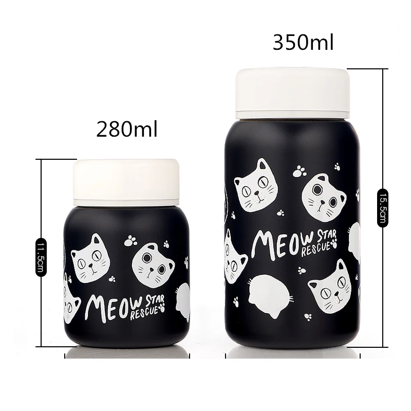 TECHOME 2019 новинка креативная мультяшная Термокружка бутылка из нержавеющей стали