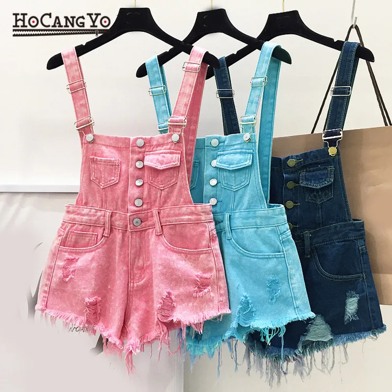 Новый размера плюс женские Комбинезоны повседневные джинсовые комбинезоны для