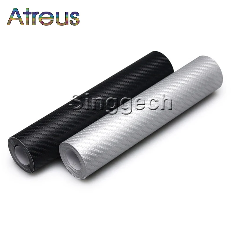 Atreus 30 см x 127 наклейки для автомобиля из углеродного волокна Peugeot 307 406 508 206 5008 Opel Astra
