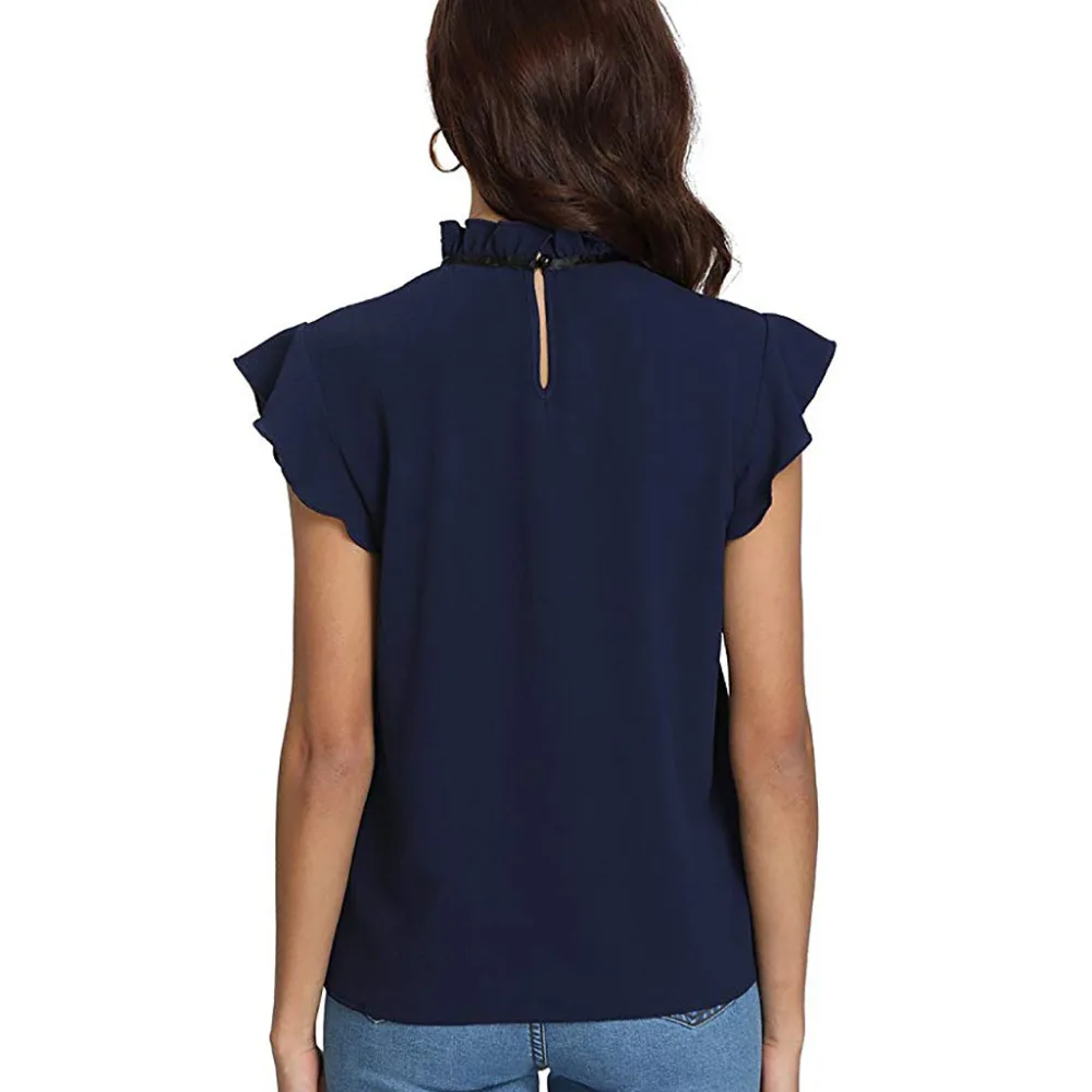 2019 цветная футболка Женская Повседневная Кепка рукав галстук бабочка женская