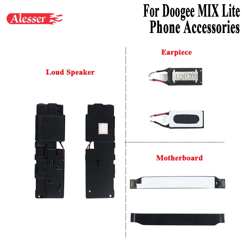 Alesser Для Doogee Mix Lite динамик материнская плата гибкий кабель сборка крепежная Часть