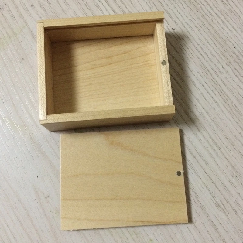 5 шт. деревянная Подарочная коробка без логотипа магнит из бамбука и клена