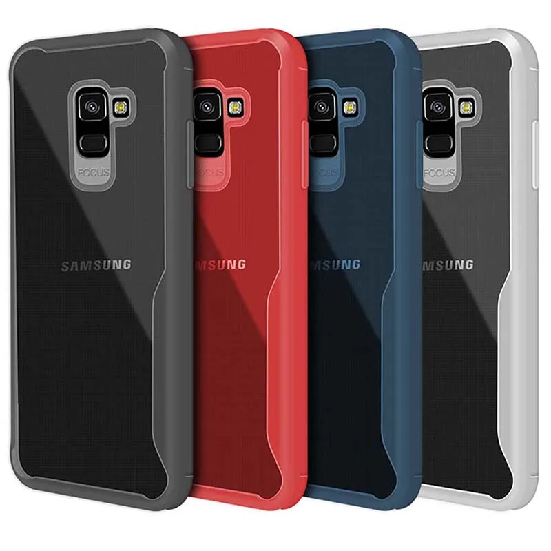 ТПУ для samsung A6 плюс 2018 телефон случаях прозрачный силиконовый A8 чехол задняя