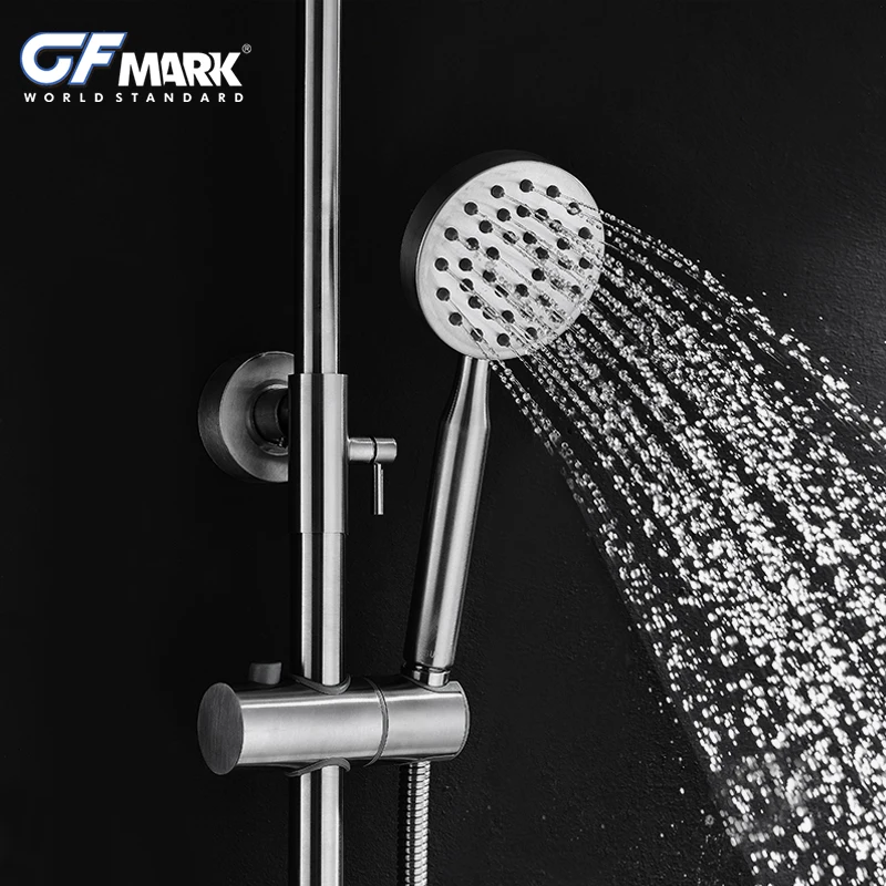 GFmark смеситель для душа система SUS304 нержавеющая сталь набор приспособлений