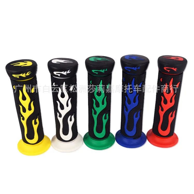 Fire moto rbike grip moto ATV внедорожный для KTM husqvarna dirt pit bike moto cross Скутер ручка бар резиновый руль для мотоцикла